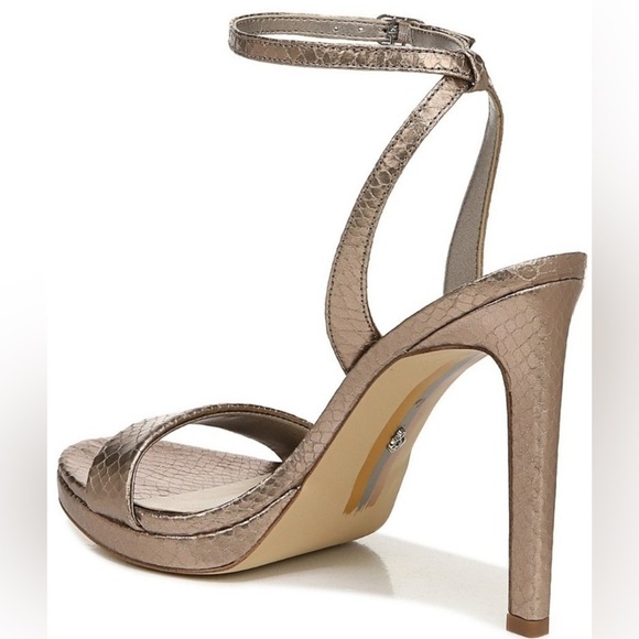 Sam Edelman
Jade Metallic Leather Ankle Strap Platform Dress Sandals - Picture 2 of 9